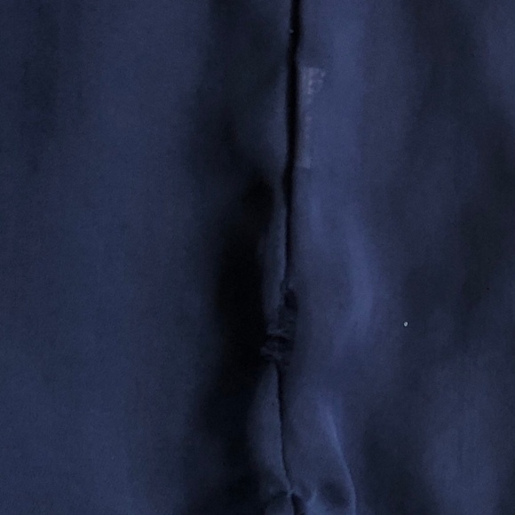 Zara Trf Collection Sheer Flowy Navy Tank Blouse S - Picture 7 of 7